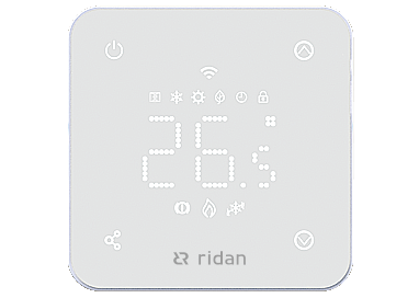 Ридан 088L1142R — Электронный комнатный термостат RSmart-FW с Wi-Fi подключением 230V
