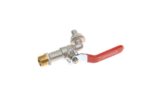 Ридан BVR-CR 065B8300RG — Кран шаровой ГОСТ спускной под шланг PN10 DN15; Т от -20 ℃ ...+95 ℃; материал корпуса латунь